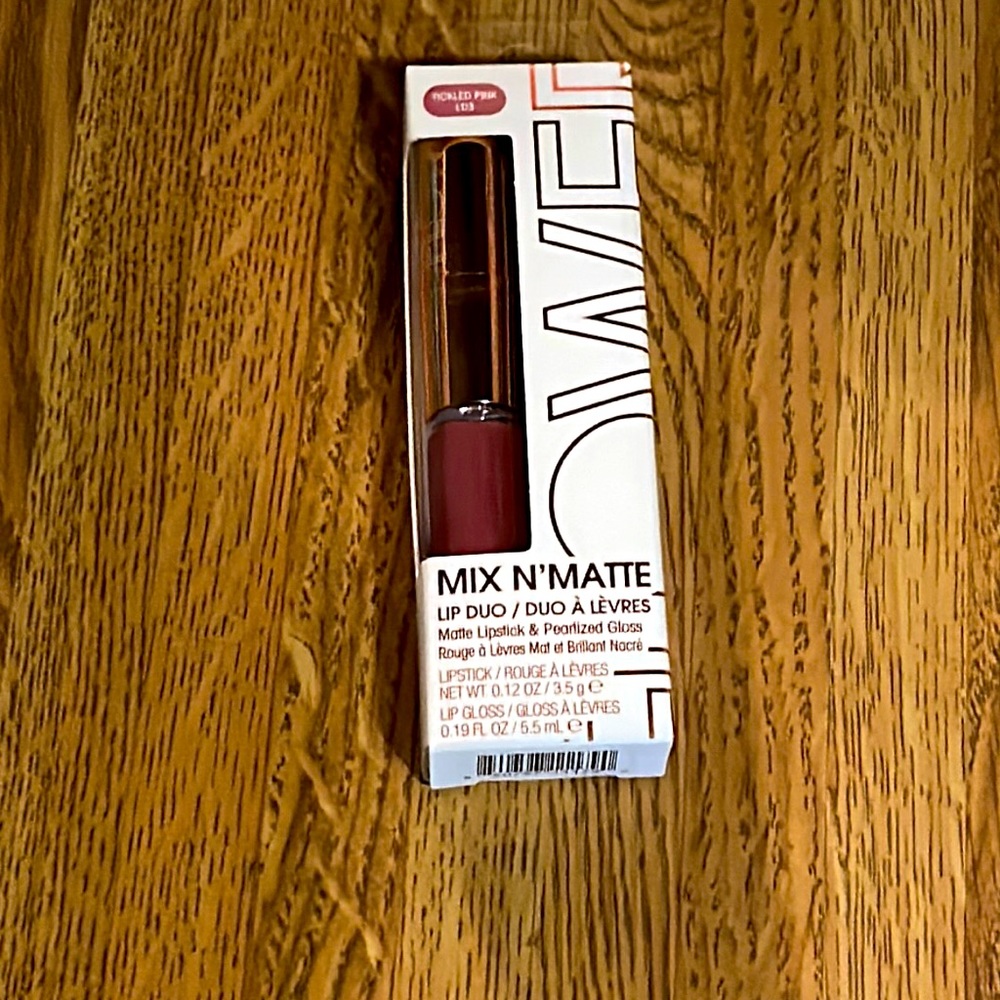 Brand New - Flower Beauty Tickled Pink (LD3) Mix n Mayte Lip Duo Lipstick/Gloss